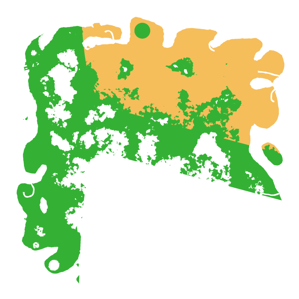 Biome Rust Map: Procedural Map, Size: 5000, Seed: 6201354