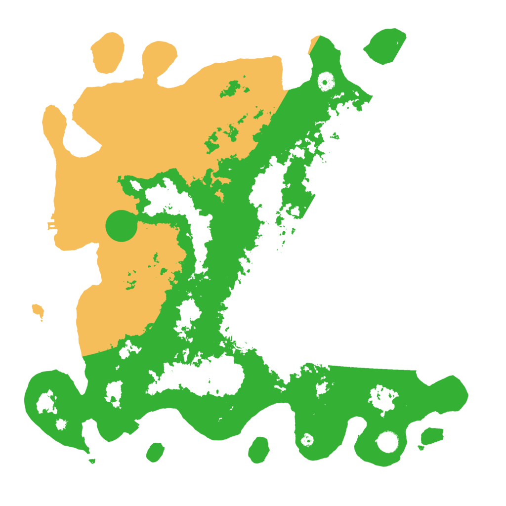 Biome Rust Map: Procedural Map, Size: 4200, Seed: 749153095