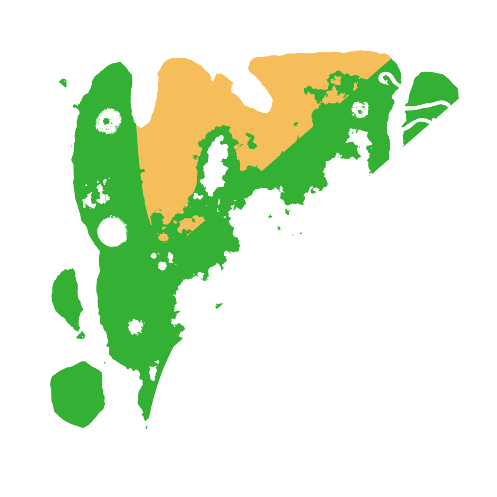 Biome Rust Map: Procedural Map, Size: 3000, Seed: 92419763