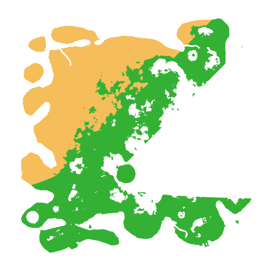 Biome Rust Map: Procedural Map, Size: 3850, Seed: 38191446