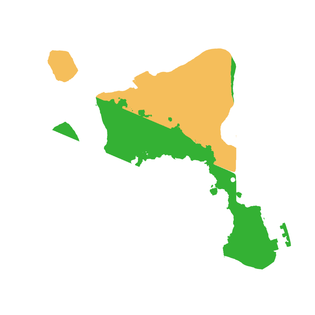Biome Rust Map: Procedural Map, Size: 1999, Seed: 1999