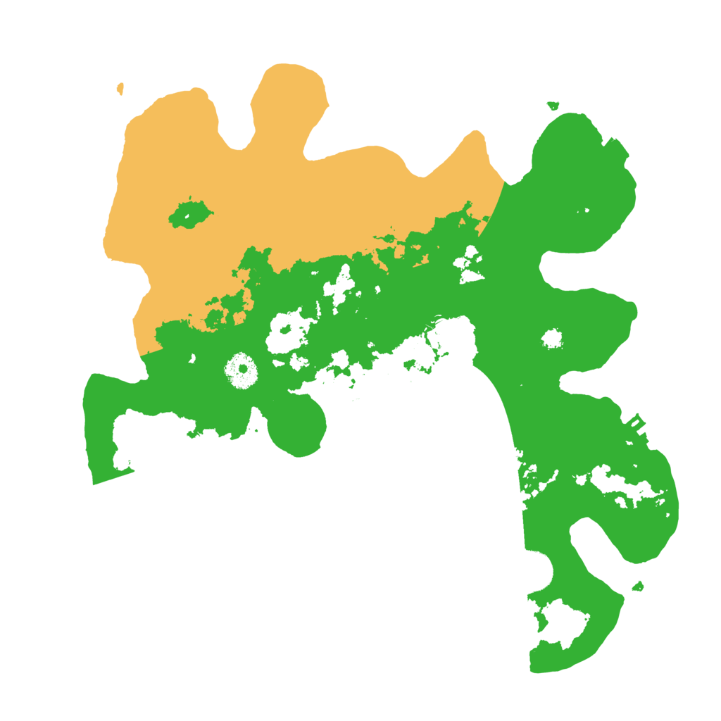 Biome Rust Map: Procedural Map, Size: 3250, Seed: 8679324