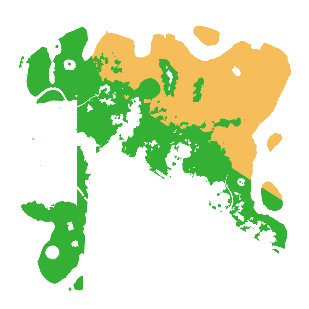 Biome Rust Map: Procedural Map, Size: 4000, Seed: 701200776