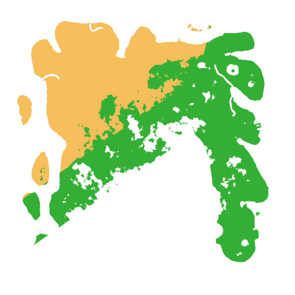 Biome Rust Map: Procedural Map, Size: 3700, Seed: 1126825193