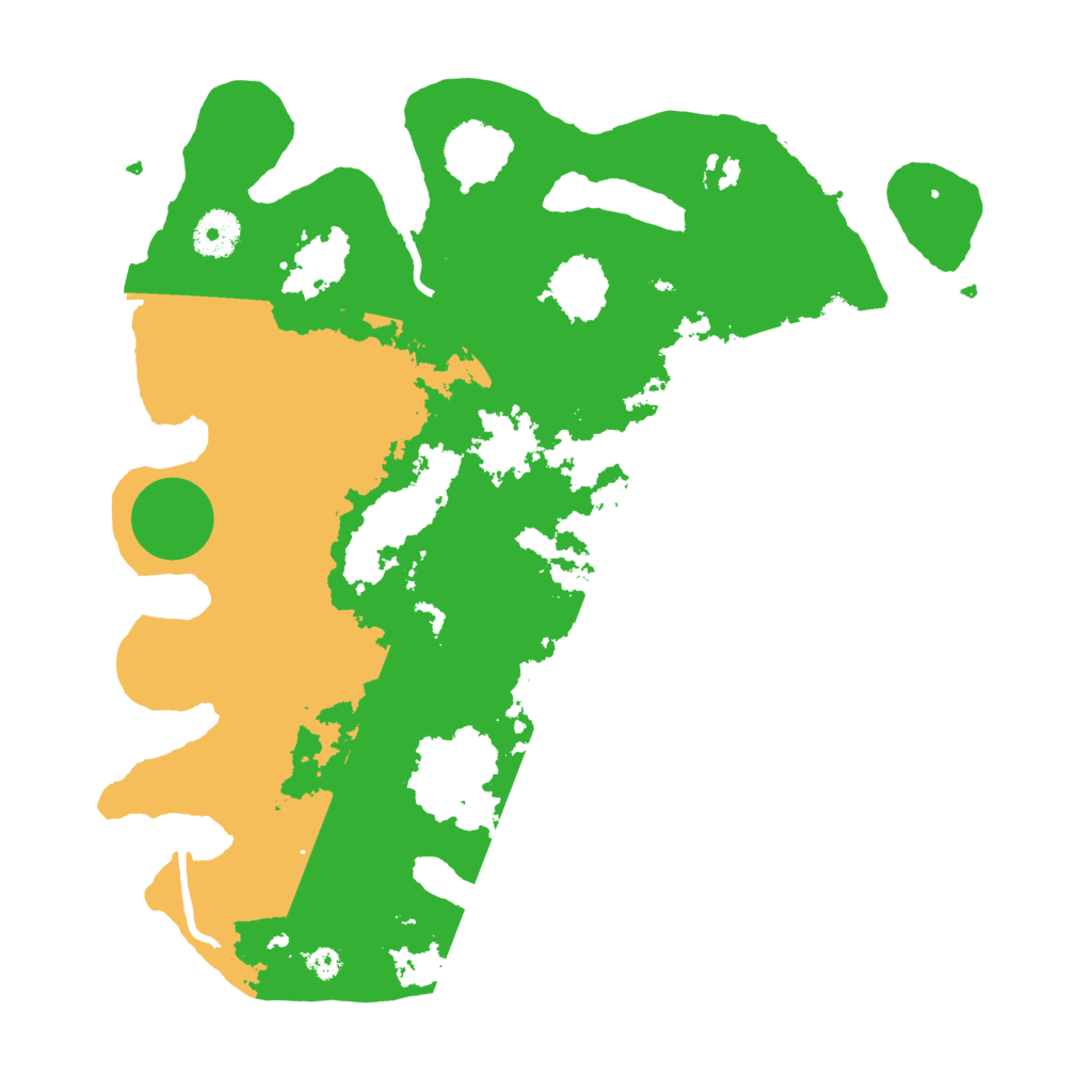 Biome Rust Map: Procedural Map, Size: 3500, Seed: 565331727