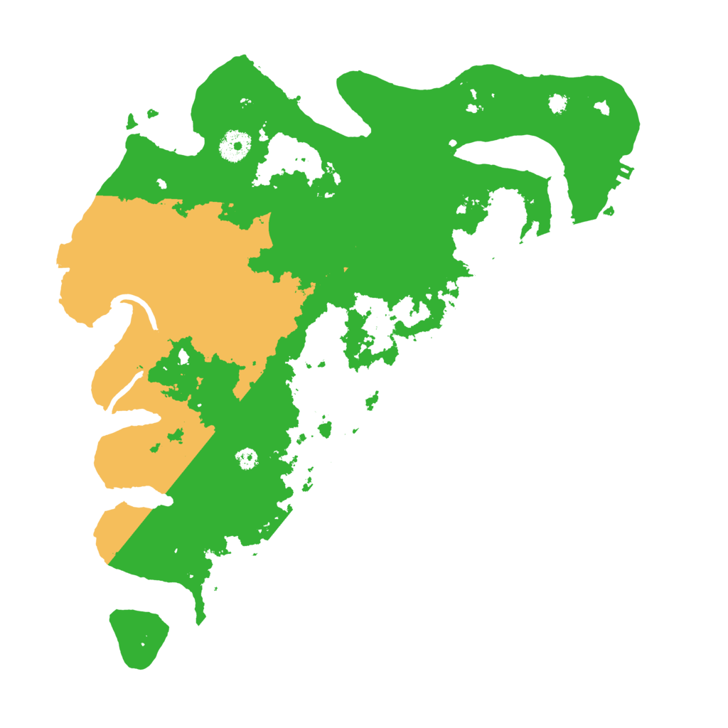 Biome Rust Map: Procedural Map, Size: 3500, Seed: 1345153169