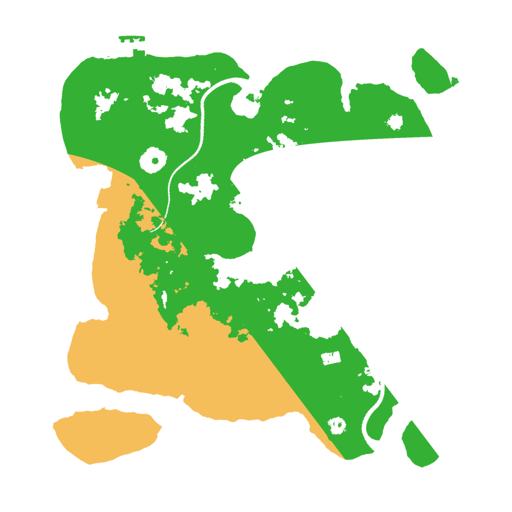 Biome Rust Map: Procedural Map, Size: 3000, Seed: 923