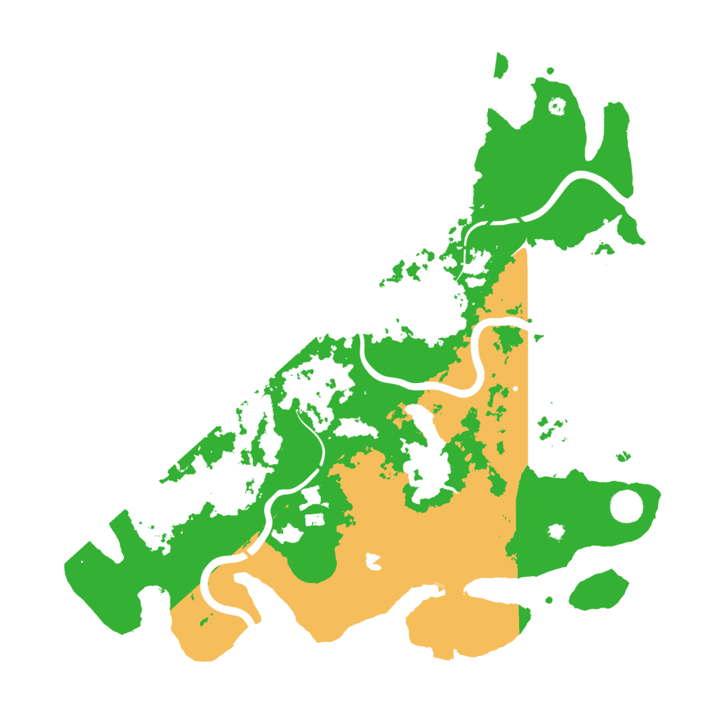 Biome Rust Map: Procedural Map, Size: 4000, Seed: 1666152465