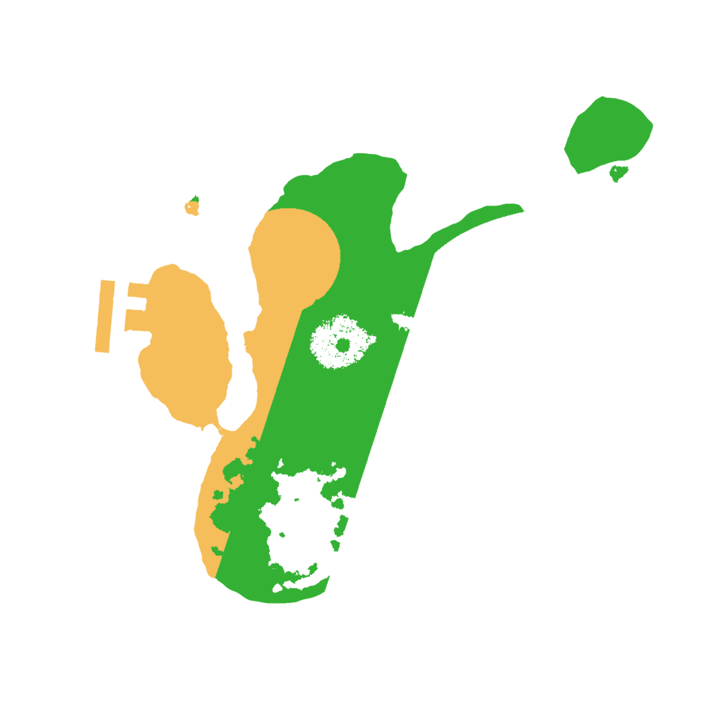 Biome Rust Map: Procedural Map, Size: 2024, Seed: 2002009271