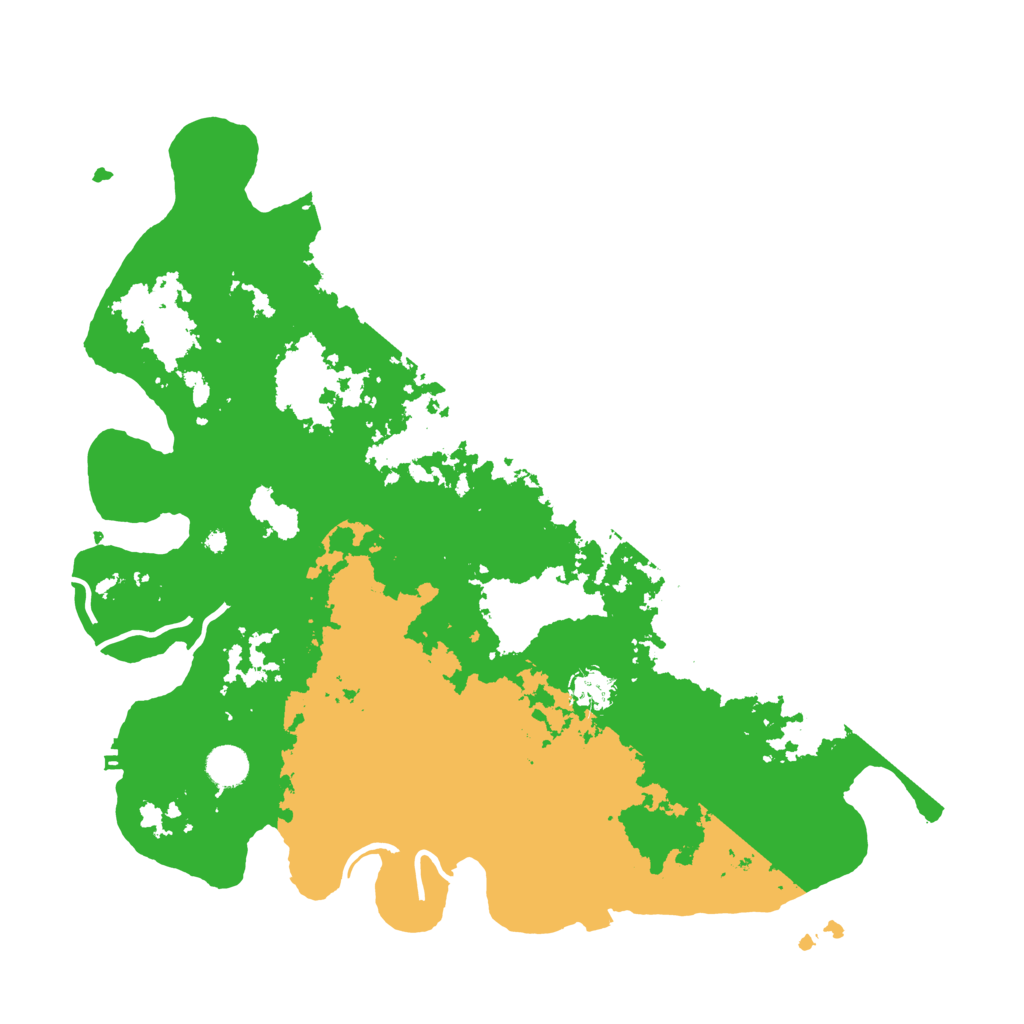 Biome Rust Map: Procedural Map, Size: 4250, Seed: 4877