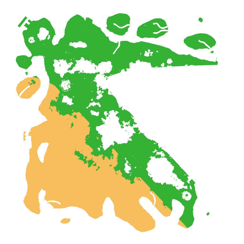 Biome Rust Map: Procedural Map, Size: 4000, Seed: 491906024