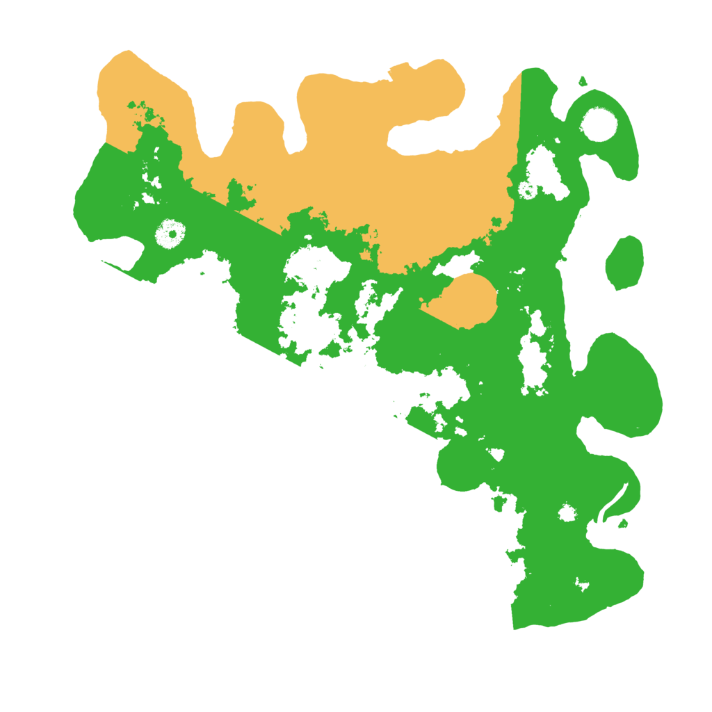 Biome Rust Map: Procedural Map, Size: 3700, Seed: 122990142