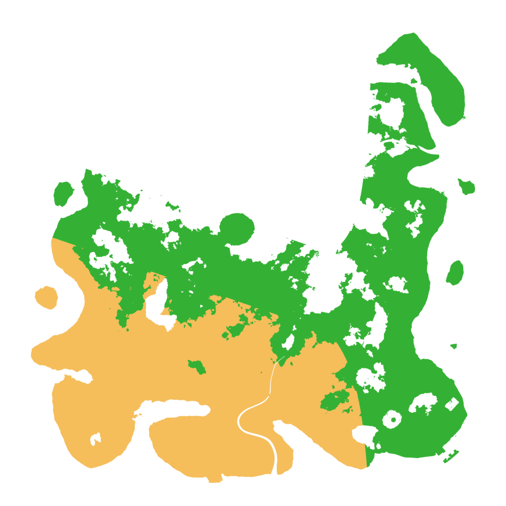 Biome Rust Map: Procedural Map, Size: 4200, Seed: 442423359