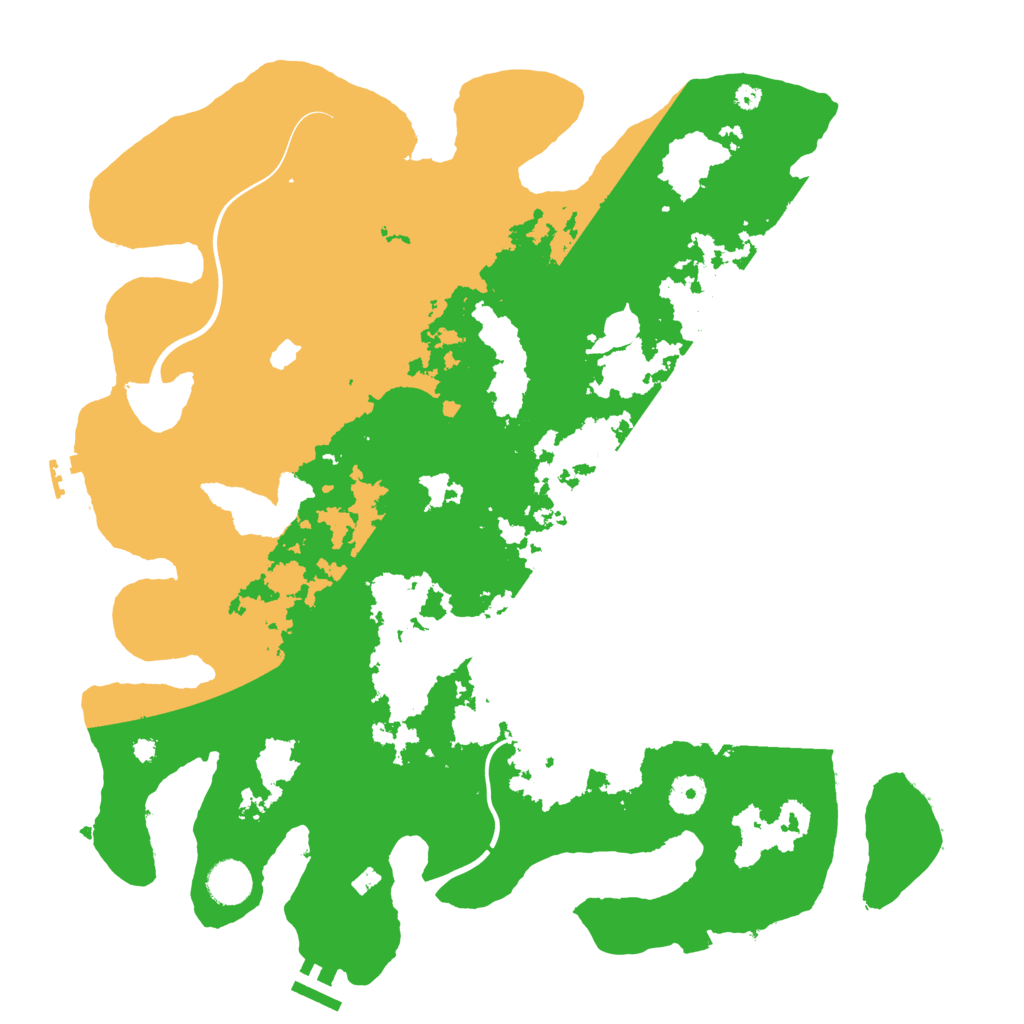 Biome Rust Map: Procedural Map, Size: 4000, Seed: 1098701898