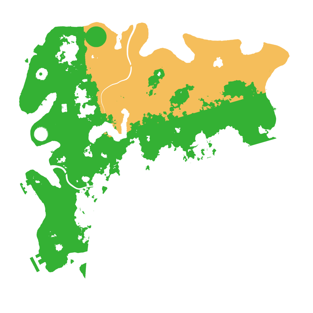 Biome Rust Map: Procedural Map, Size: 4000, Seed: 1681137633