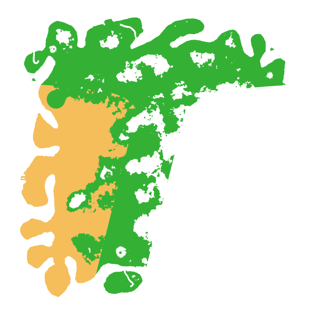 Biome Rust Map: Procedural Map, Size: 4500, Seed: 760334794