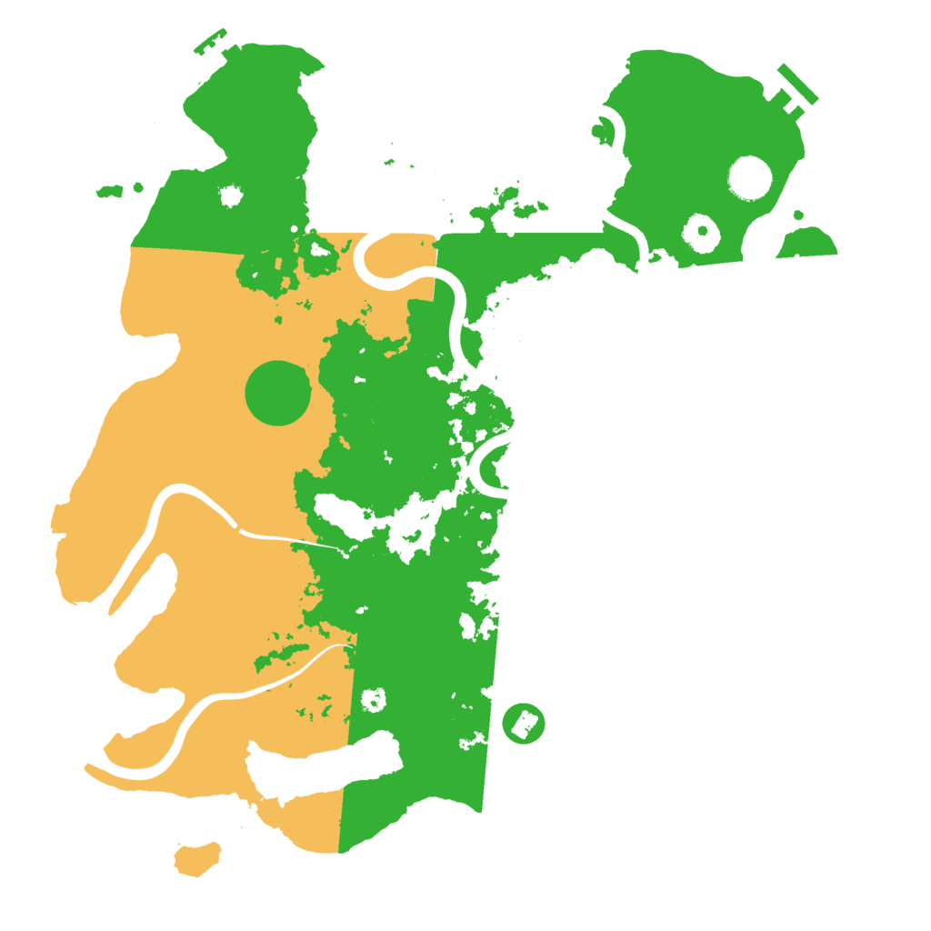 Biome Rust Map: Procedural Map, Size: 3750, Seed: 137003791