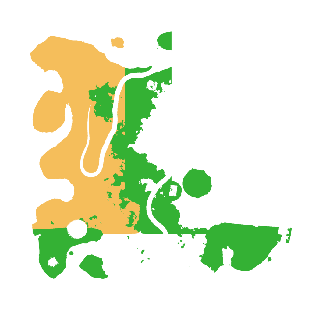 Biome Rust Map: Procedural Map, Size: 3000, Seed: 1098336598