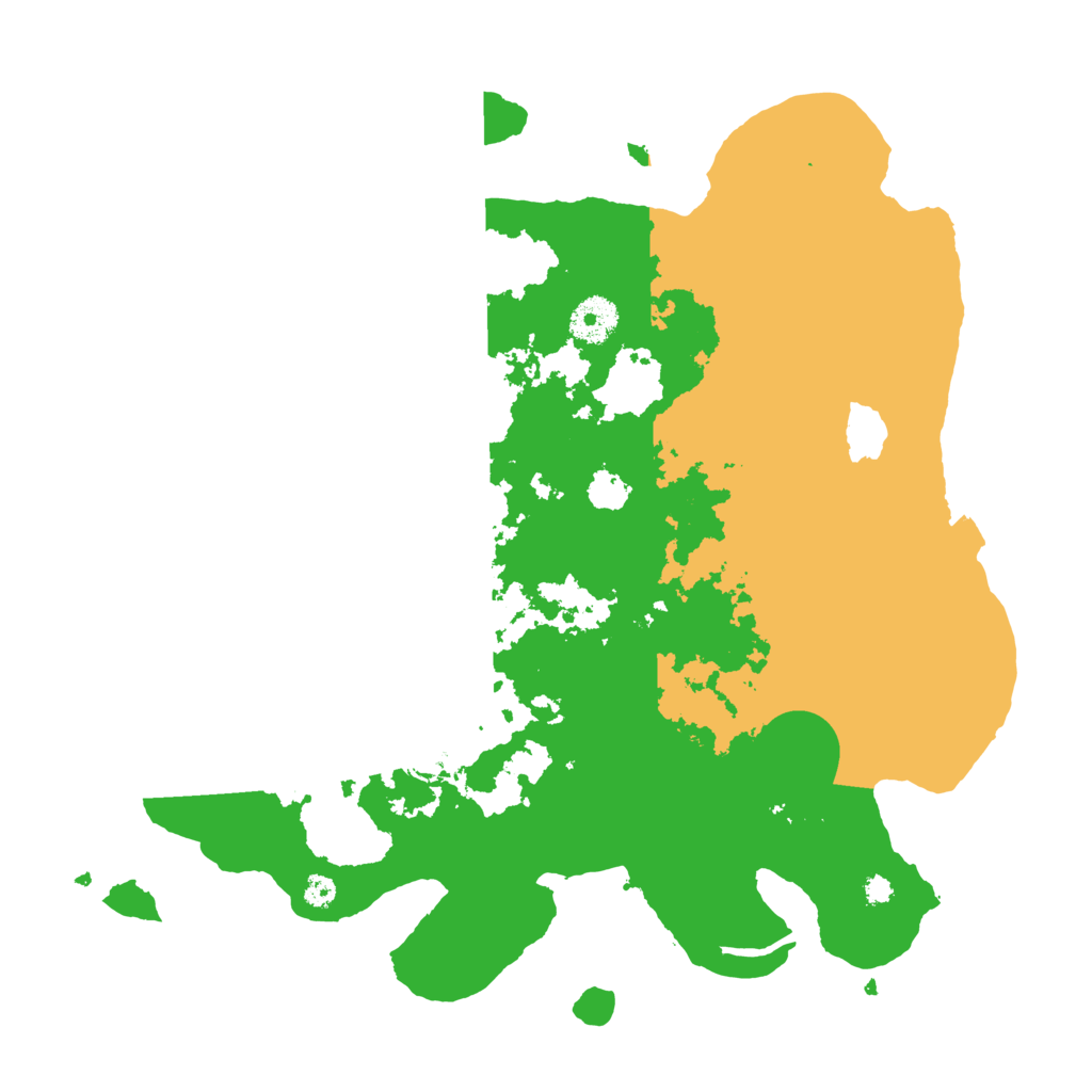 Biome Rust Map: Procedural Map, Size: 3500, Seed: 1886542093