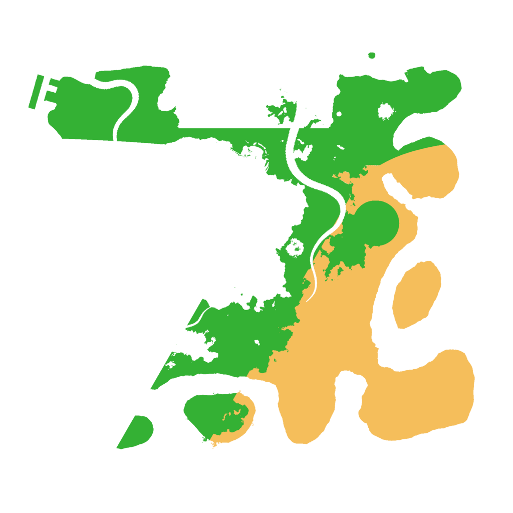 Biome Rust Map: Procedural Map, Size: 3000, Seed: 1911884974