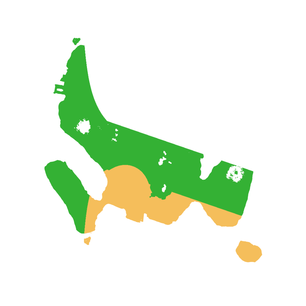 Biome Rust Map: Procedural Map, Size: 2000, Seed: 4534