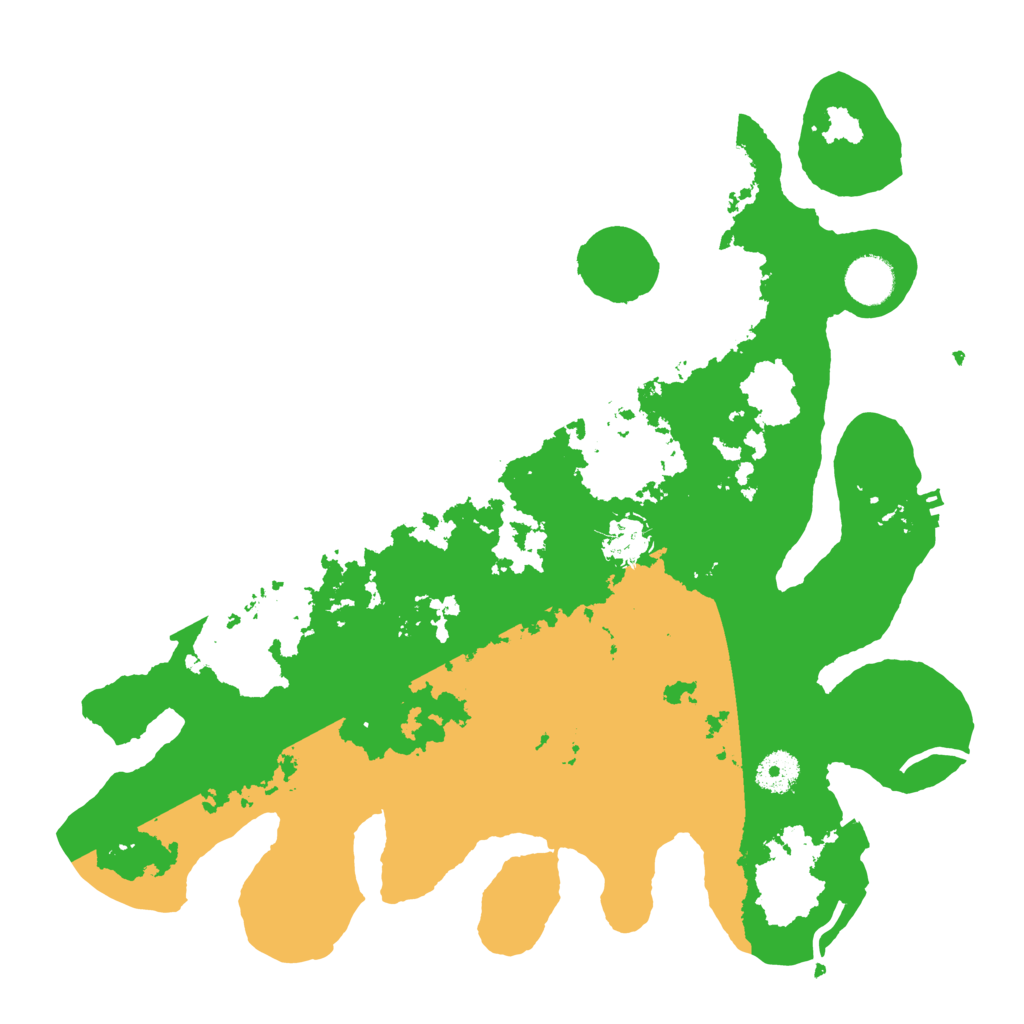 Biome Rust Map: Procedural Map, Size: 3700, Seed: 1672618698