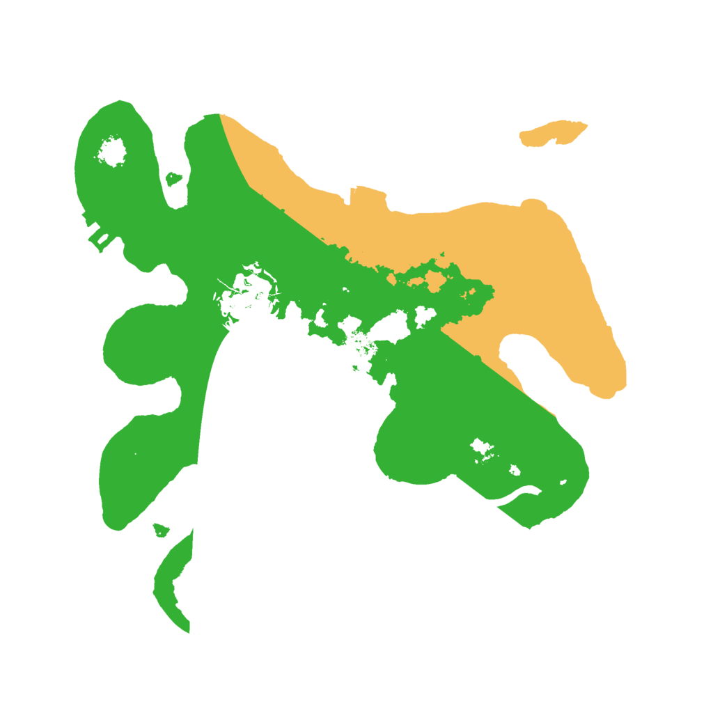 Biome Rust Map: Procedural Map, Size: 2300, Seed: 8675309