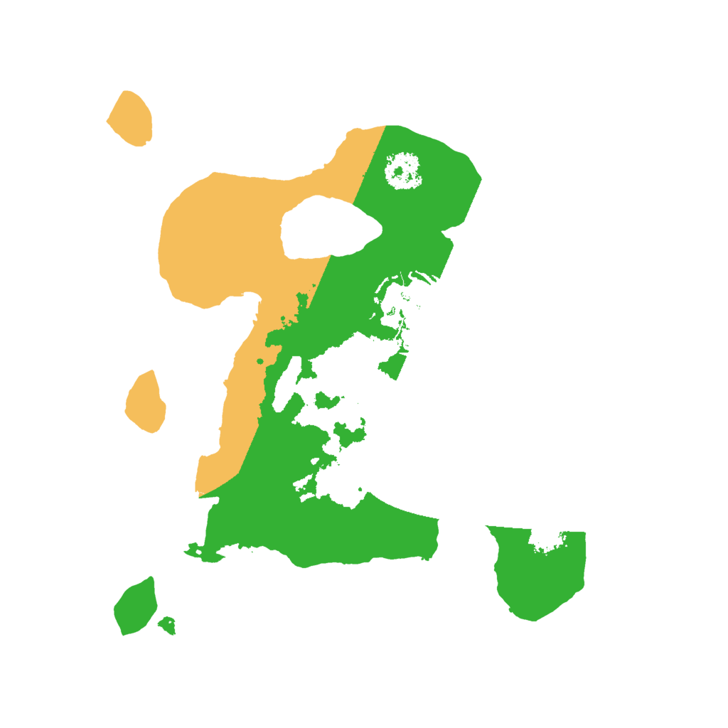 Biome Rust Map: Procedural Map, Size: 2000, Seed: 1787645326