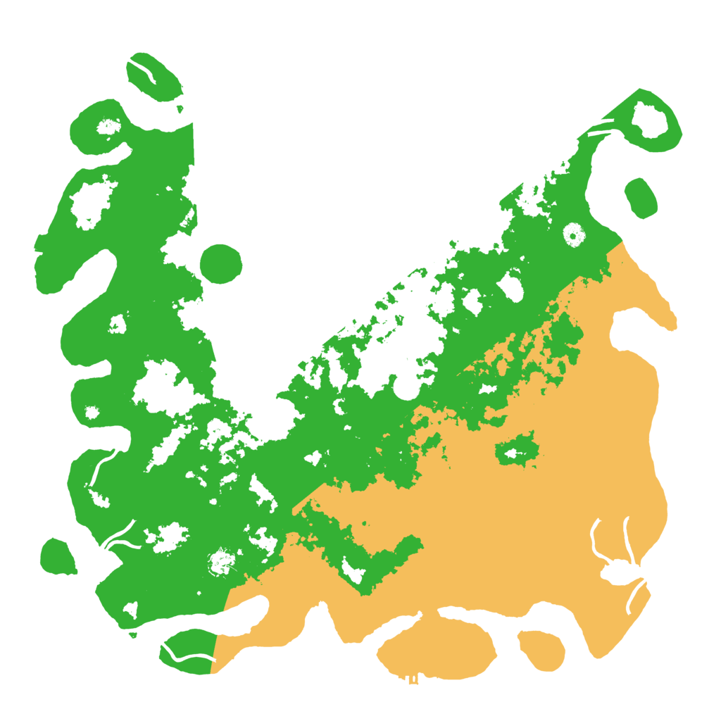 Biome Rust Map: Procedural Map, Size: 4800, Seed: 176944806