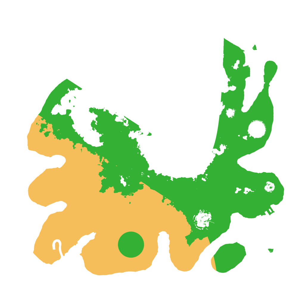 Biome Rust Map: Procedural Map, Size: 3100, Seed: 1807323501