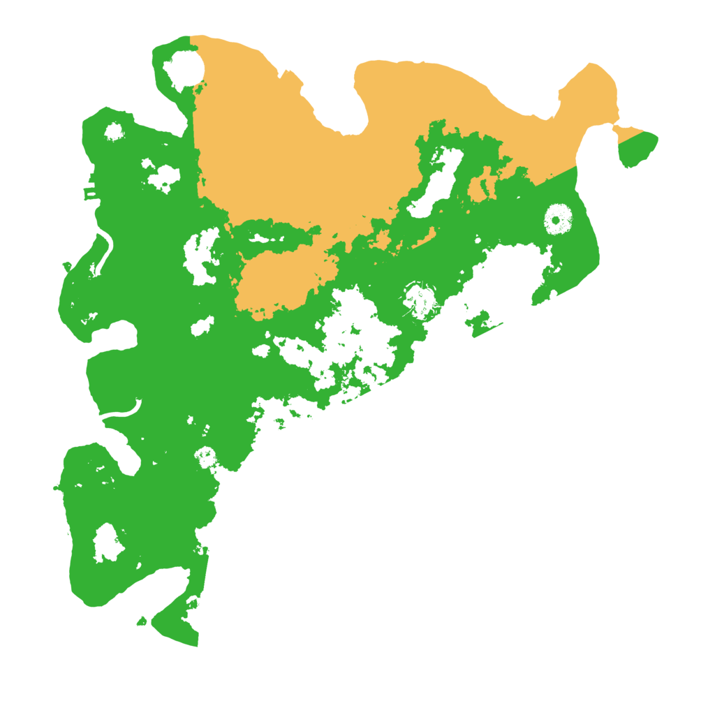 Biome Rust Map: Procedural Map, Size: 3600, Seed: 397302197