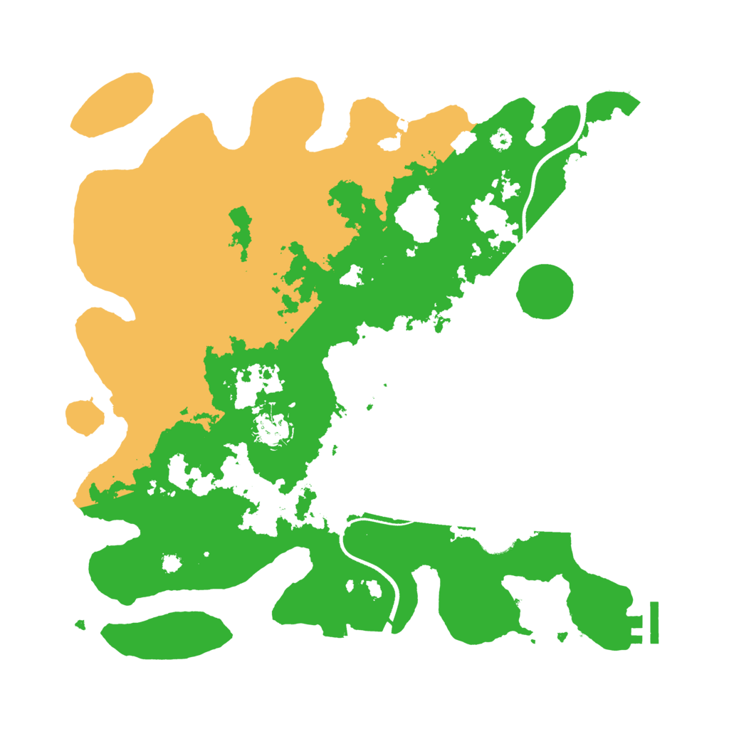 Biome Rust Map: Procedural Map, Size: 3500, Seed: 698619825