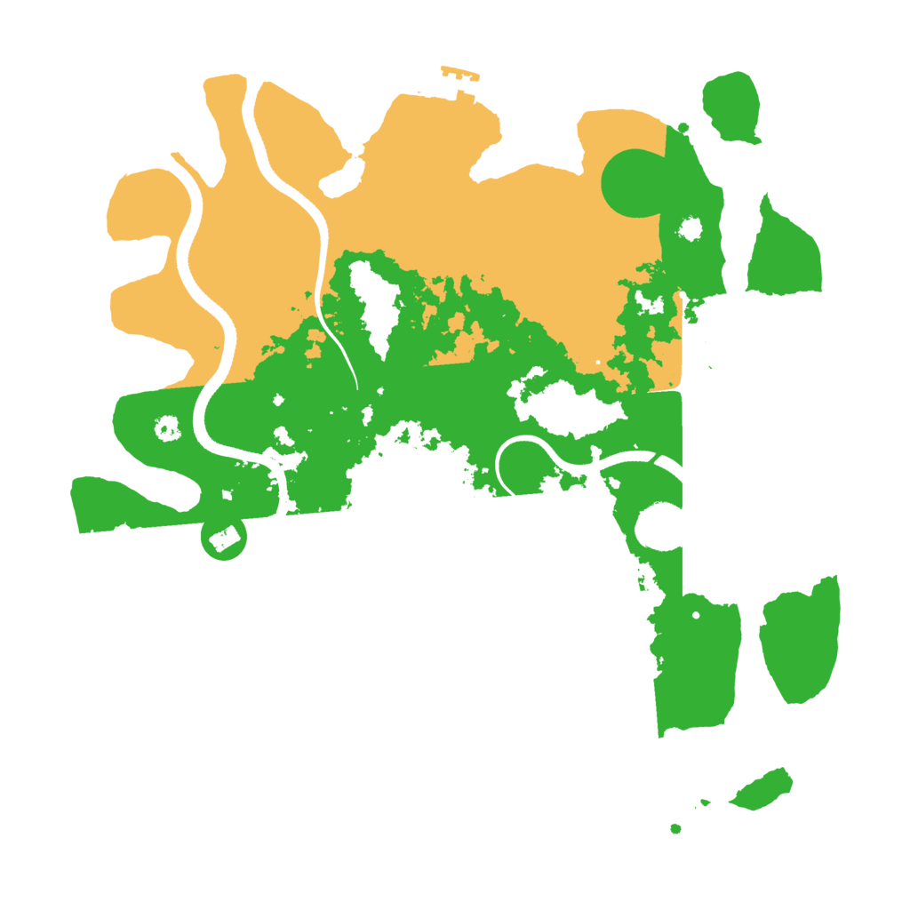 Biome Rust Map: Procedural Map, Size: 3500, Seed: 1211074282