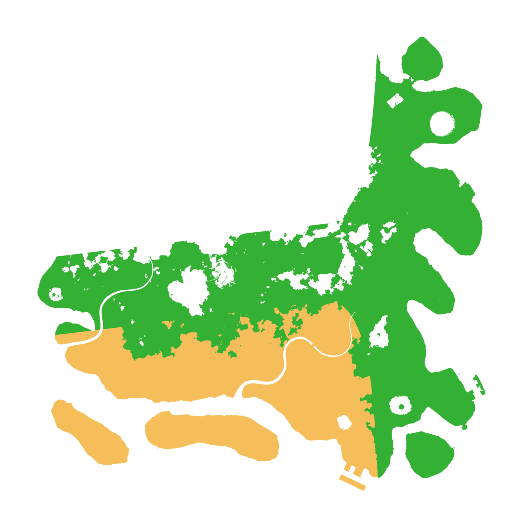 Biome Rust Map: Procedural Map, Size: 3750, Seed: 1879010679