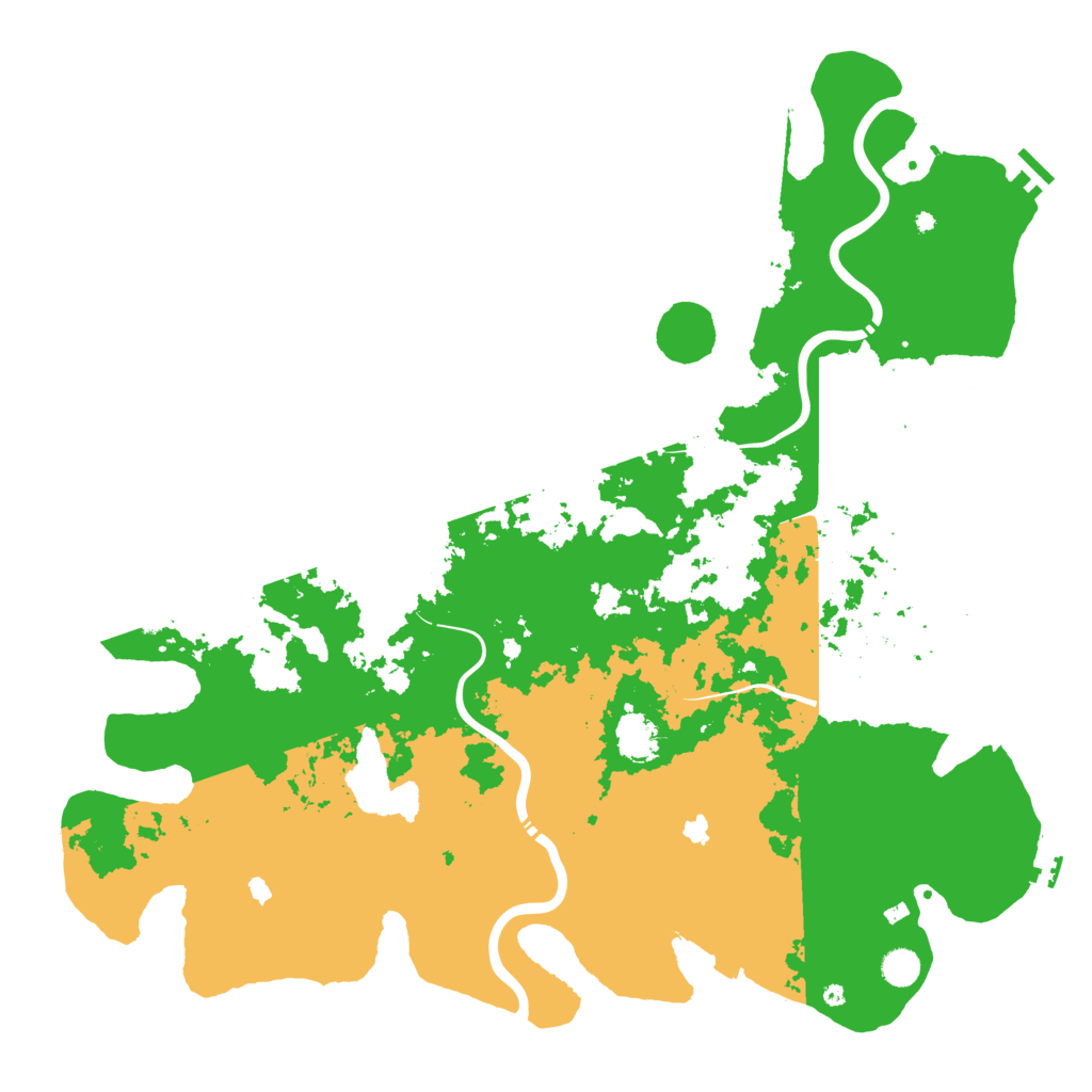 Biome Rust Map: Procedural Map, Size: 5000, Seed: 6943021