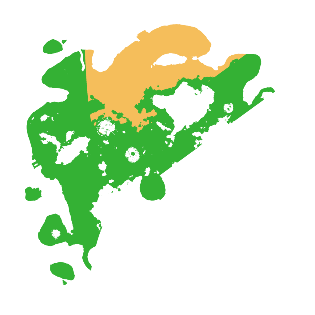 Biome Rust Map: Procedural Map, Size: 3300, Seed: 367473452