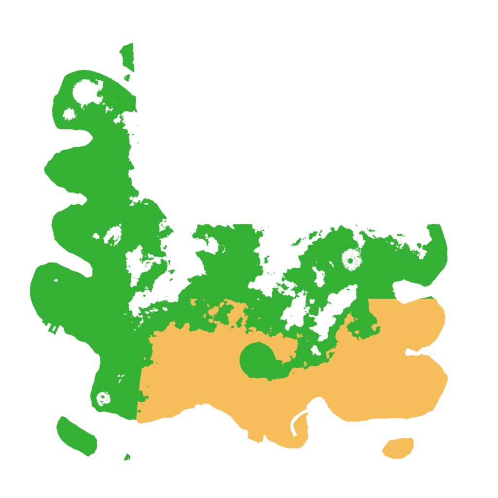 Biome Rust Map: Procedural Map, Size: 3700, Seed: 567429819