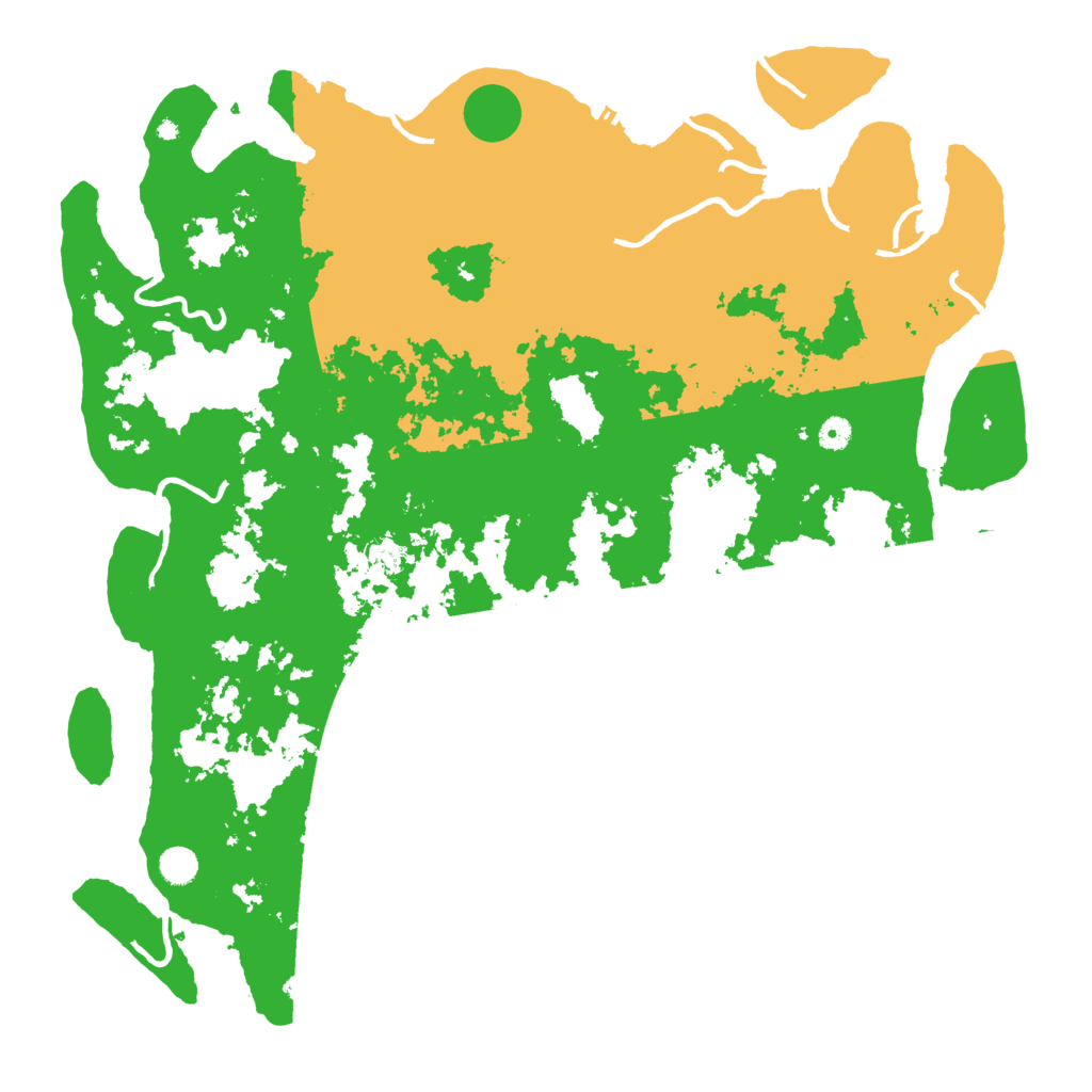 Biome Rust Map: Procedural Map, Size: 5000, Seed: 56568987