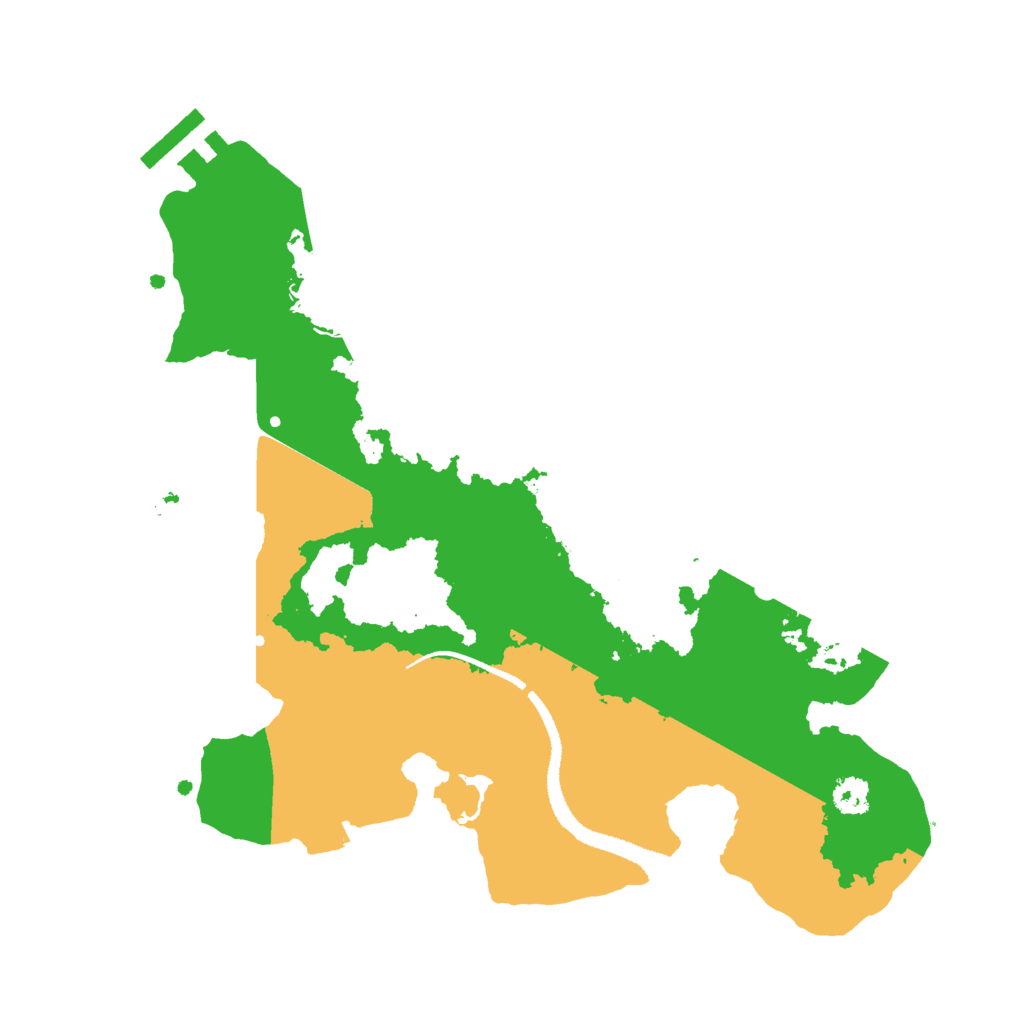 Biome Rust Map: Procedural Map, Size: 2750, Seed: 724903894
