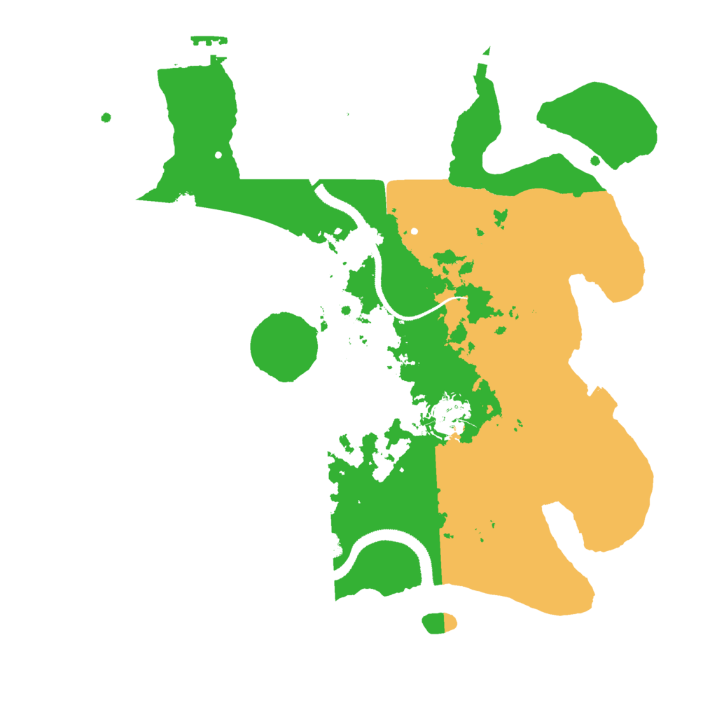 Biome Rust Map: Procedural Map, Size: 3000, Seed: 893218
