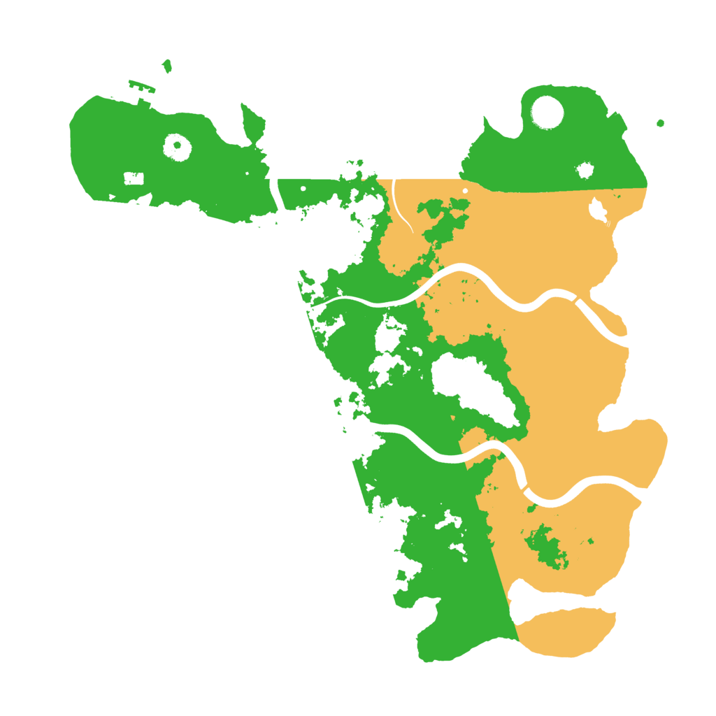 Biome Rust Map: Procedural Map, Size: 3900, Seed: 36437914