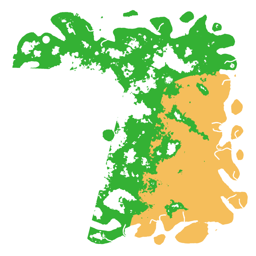 Biome Rust Map: Procedural Map, Size: 6000, Seed: 1112919705