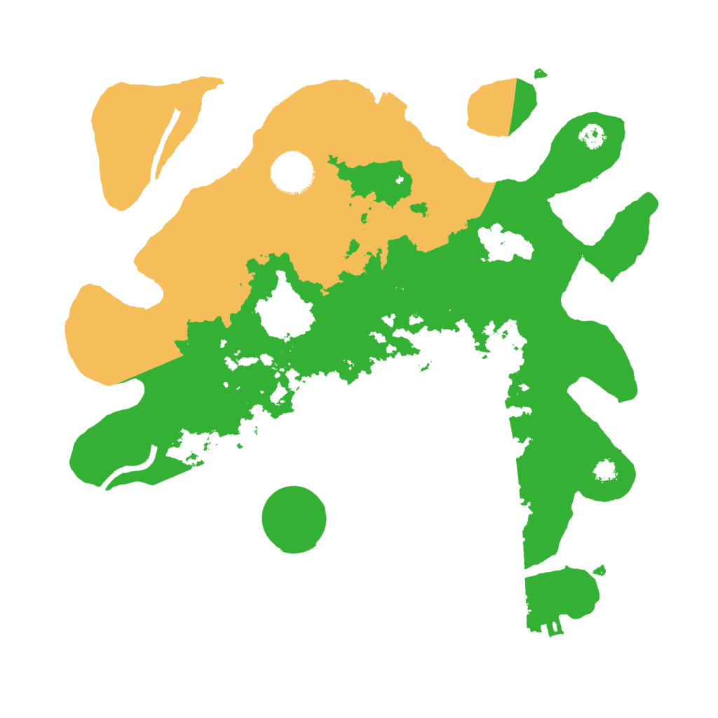 Biome Rust Map: Procedural Map, Size: 3000, Seed: 9805426