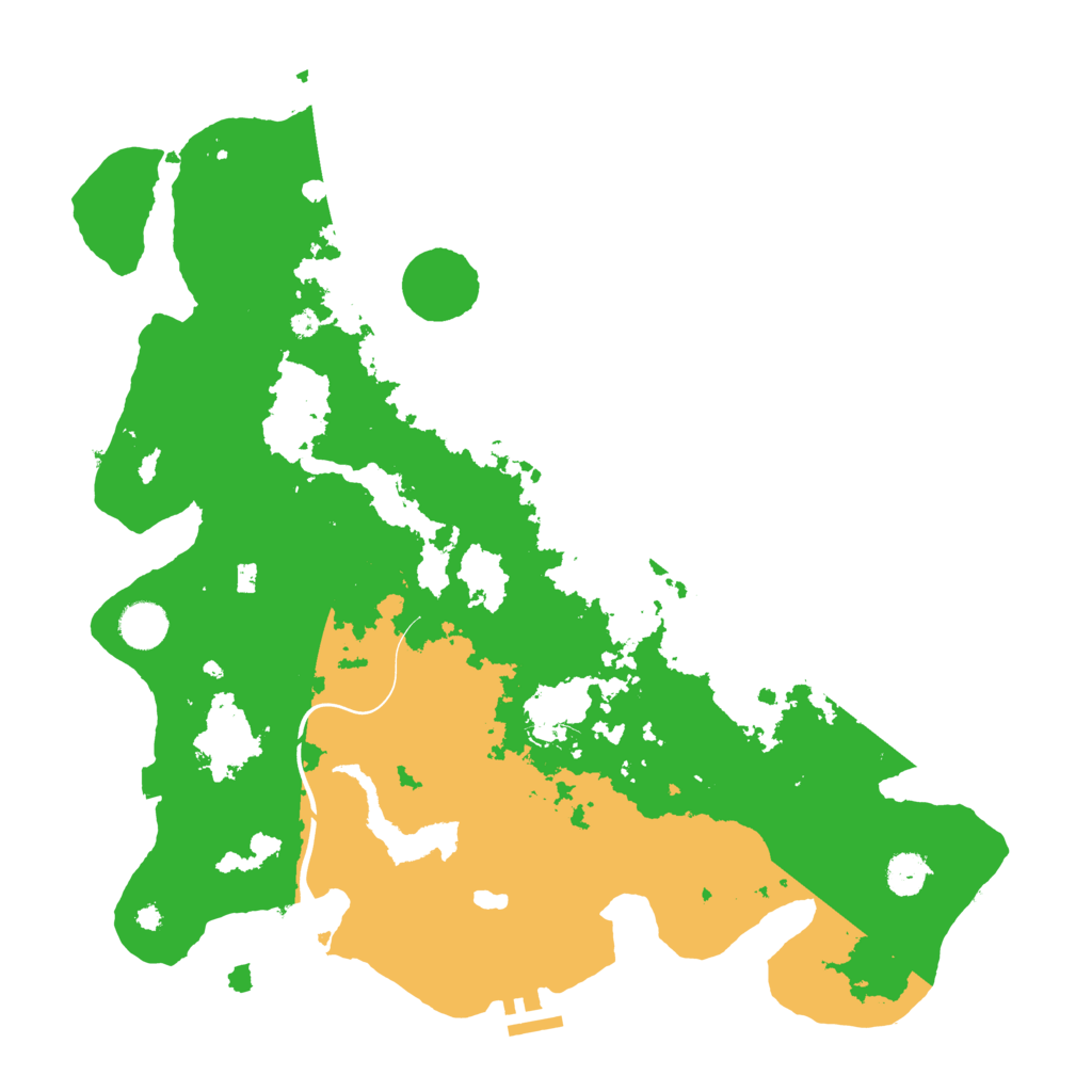 Biome Rust Map: Procedural Map, Size: 4000, Seed: 546964864