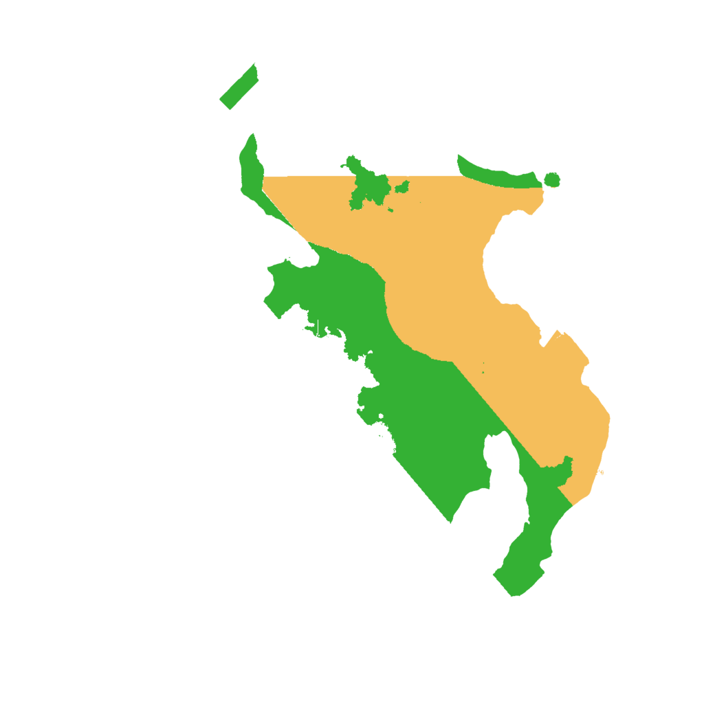 Biome Rust Map: Procedural Map, Size: 1800, Seed: 937826595