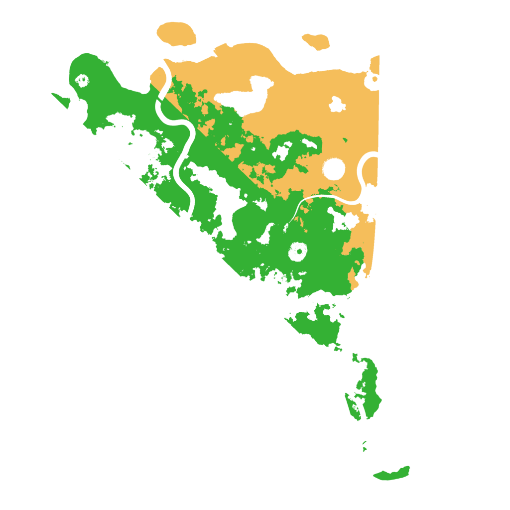 Biome Rust Map: Procedural Map, Size: 4000, Seed: 832748725