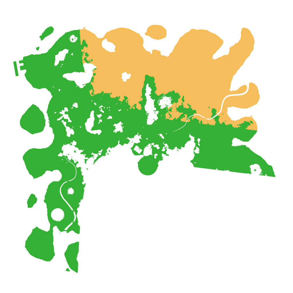 Biome Rust Map: Procedural Map, Size: 4000, Seed: 118