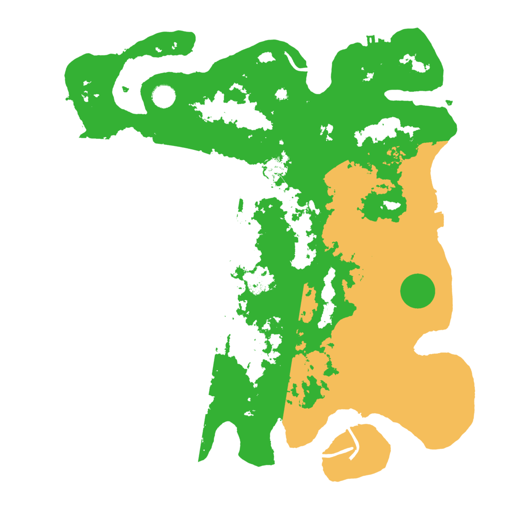 Biome Rust Map: Procedural Map, Size: 3900, Seed: 300