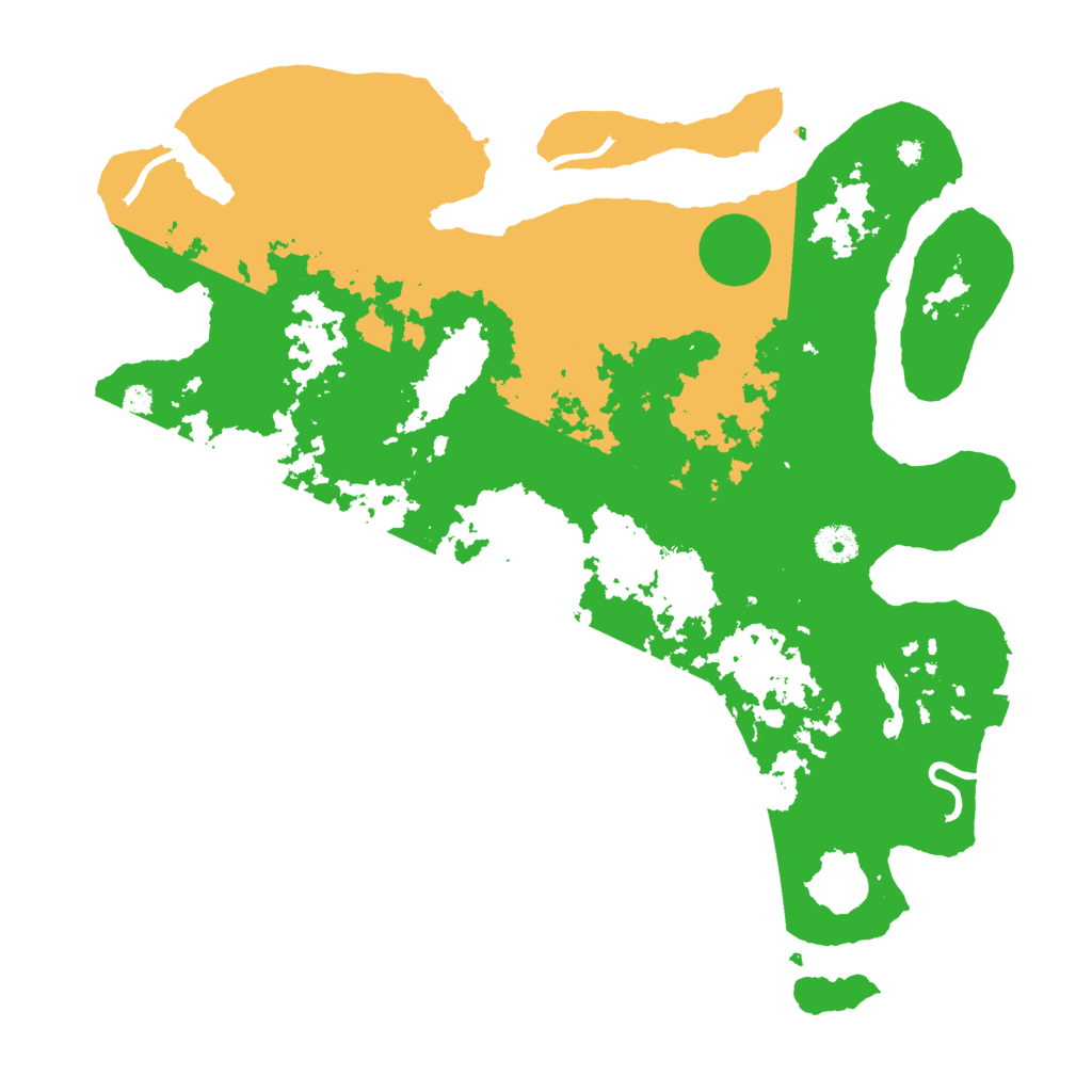 Biome Rust Map: Procedural Map, Size: 4000, Seed: 543498881