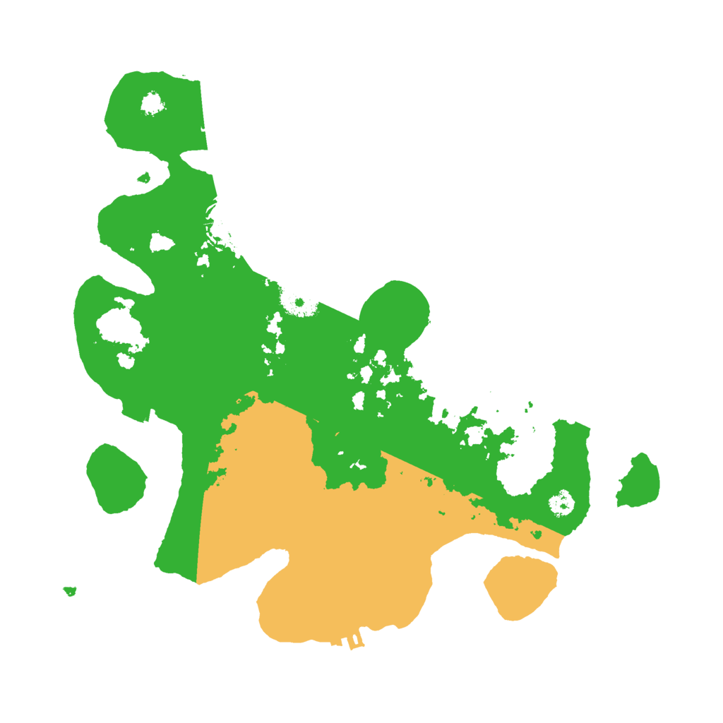 Biome Rust Map: Procedural Map, Size: 3000, Seed: 757415533